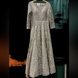 Classy, Blingy Silver and Gray Gown